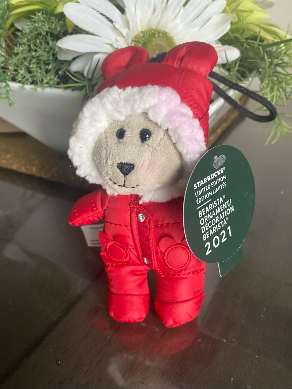 NEW🌈 Starbucks Limited Edition Bearista 2021 Teddy Ornament gifts